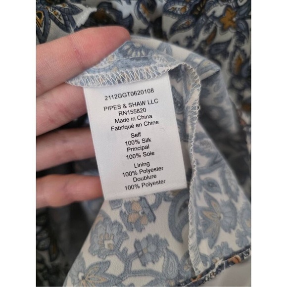 Veronica Beard Savile Ruffled Floral Silk Dress - Picture 10 of 10